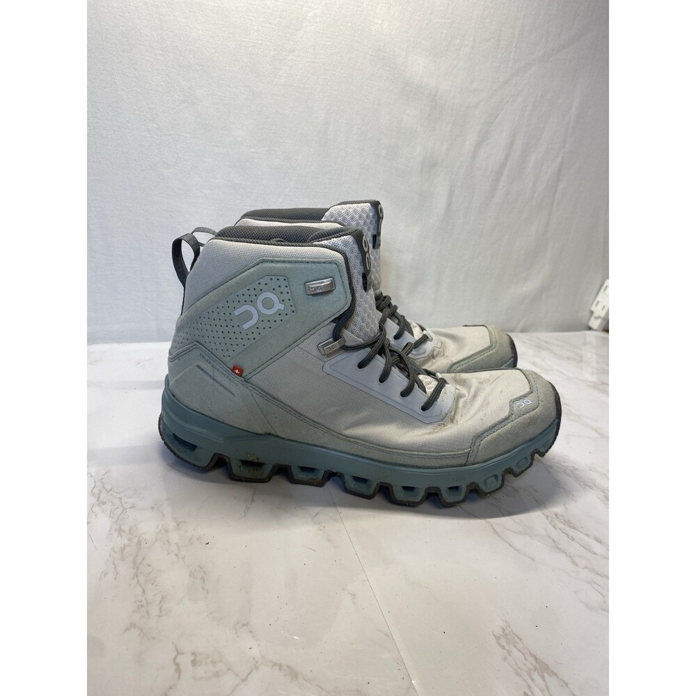 On Cloudridge Glacier/Sea Shoes womens size 8 - Picture 2 of 7